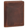 "Knox" Large Real Leather Wallets for Men with Coin Pocket and RFID Blocking