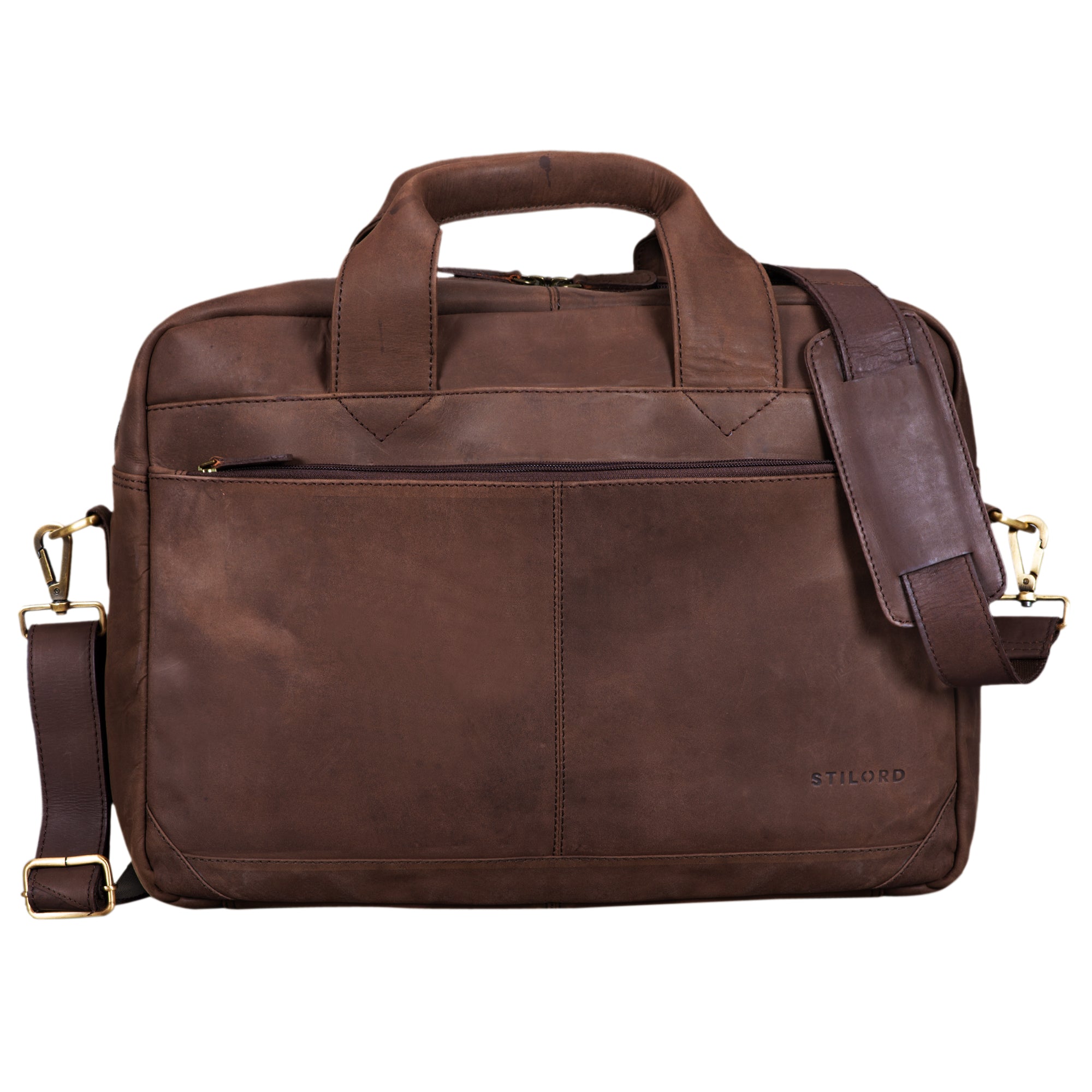 Große Lehrertasche Herren Damen Leder