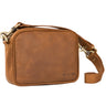 "Tamika" Leather Crossbody Bag for Women Wide Strap