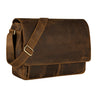 "Lonzo" Vintage Messenger Bag Leather