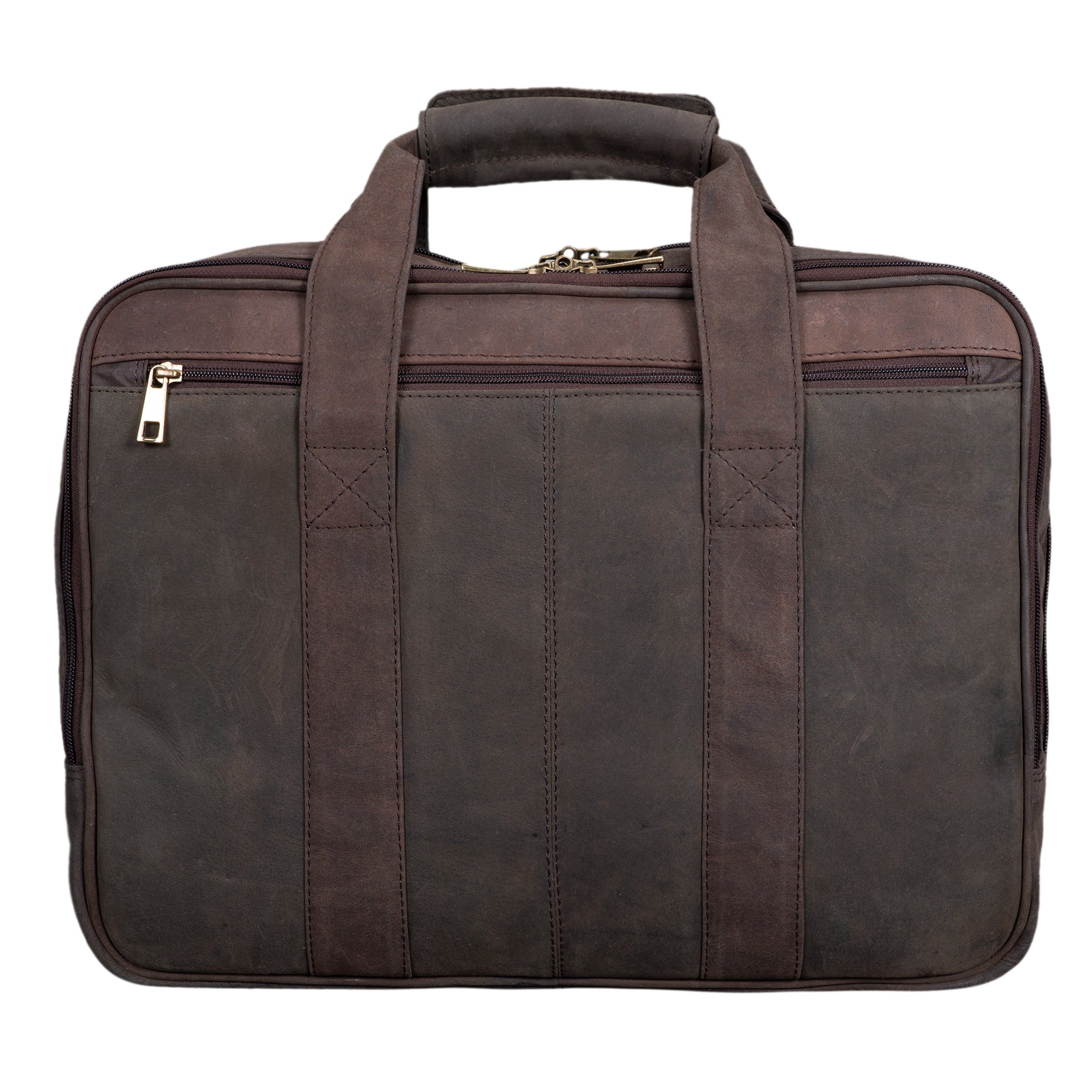 Vintage Lehrertasche Laptoptasche echtes Leder