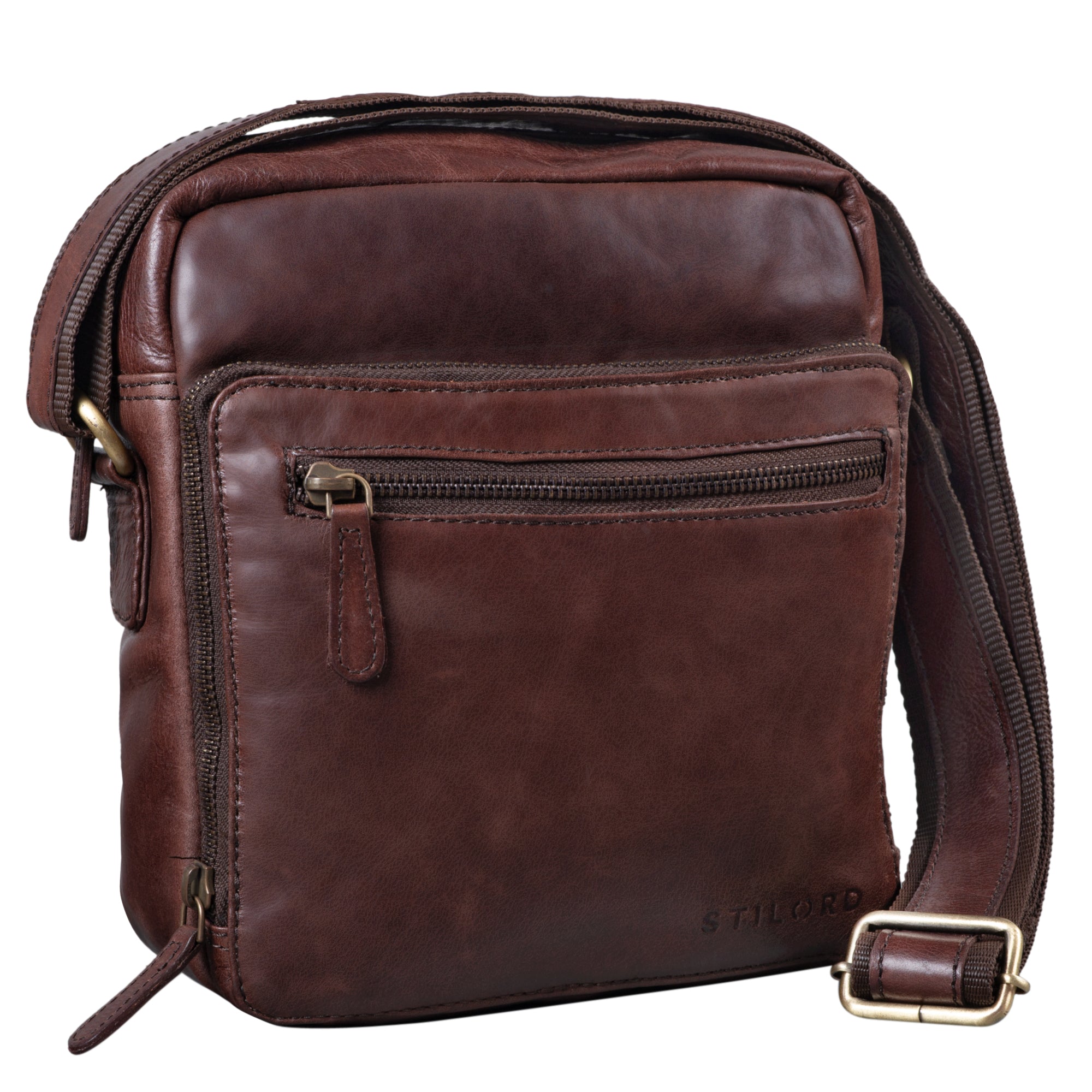 Schultertasche Leder klein