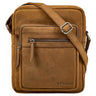 "Ringo" leather shoulder bag men