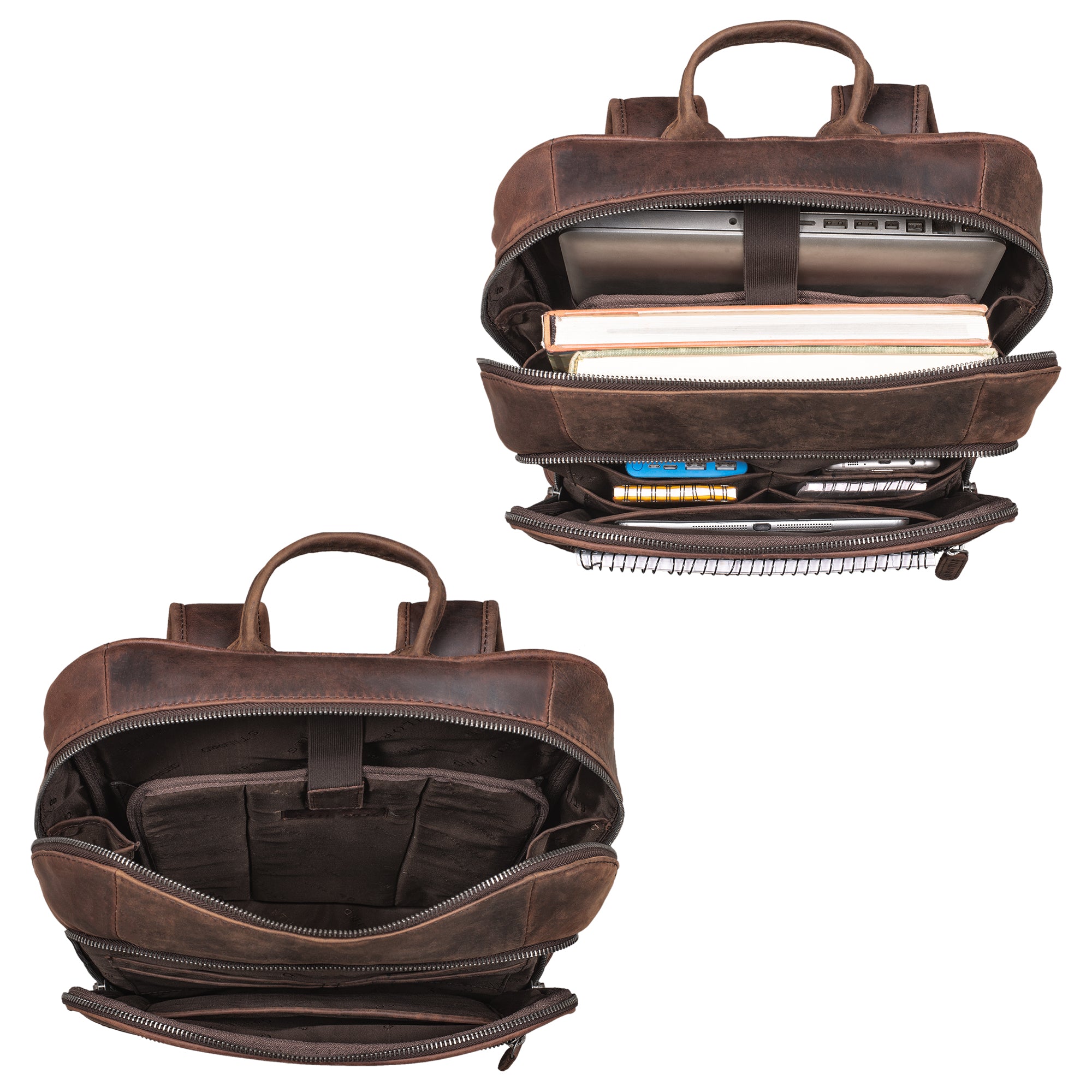 ledertasche Herren groß braun