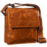 "Nate" Messenger Bag Leather Small