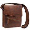 "Steve" Mens Leather Messenger Bag
