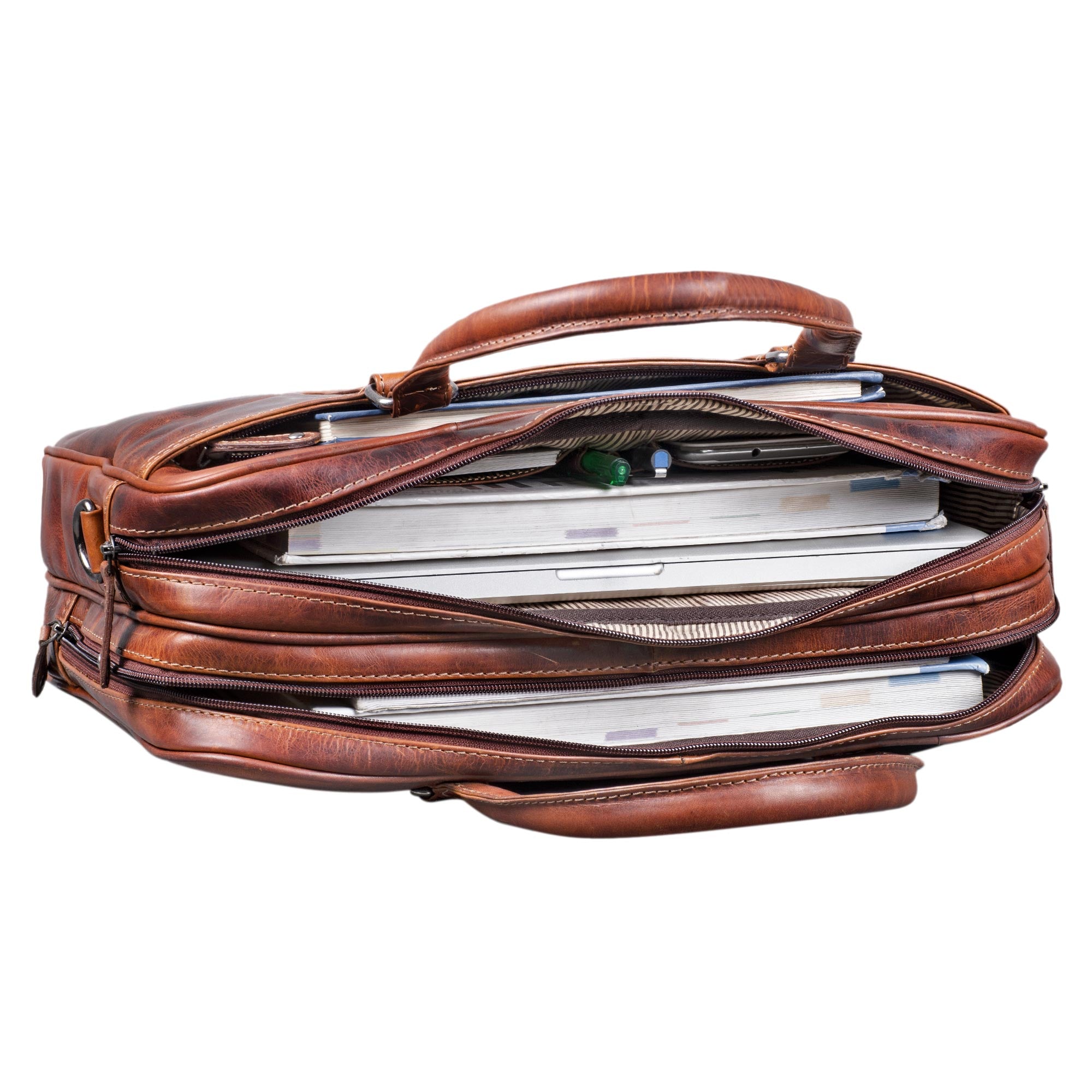 Tasche Leder braun