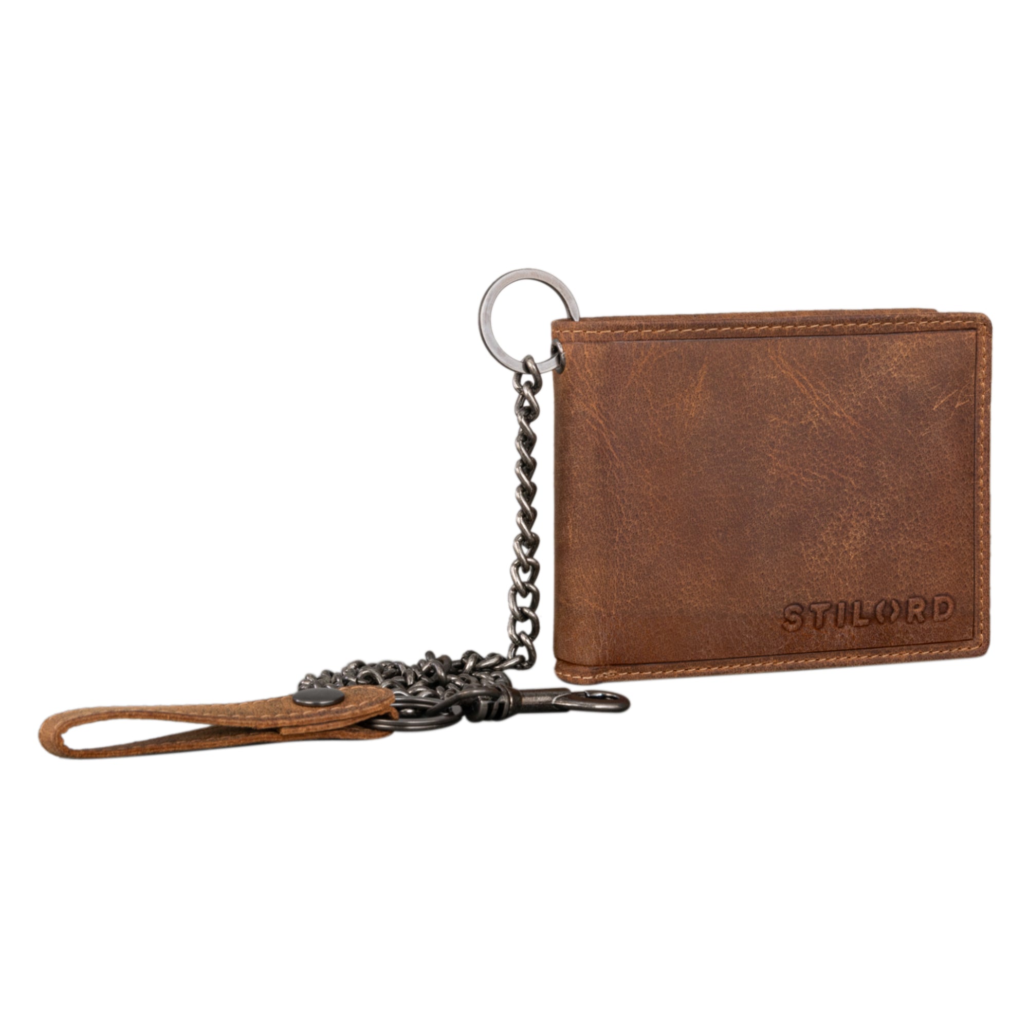 Geldbörse Herren Leder mit Kette