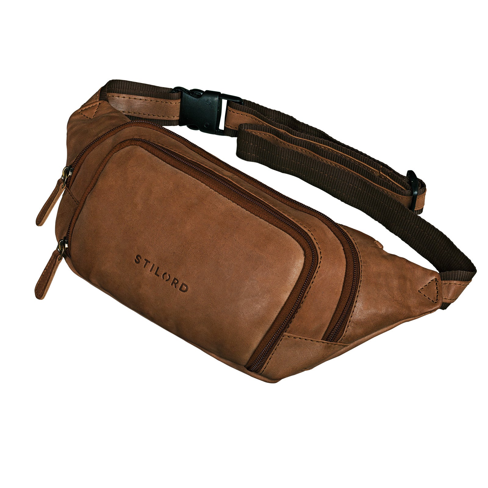 Vintage Ledertasche Hüfte
