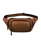 Vintage Hüfttasche Leder braun