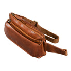 Braune Herren Bauchtasche Leder