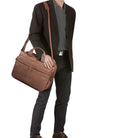 Herren Lehrertasche echtes Leder