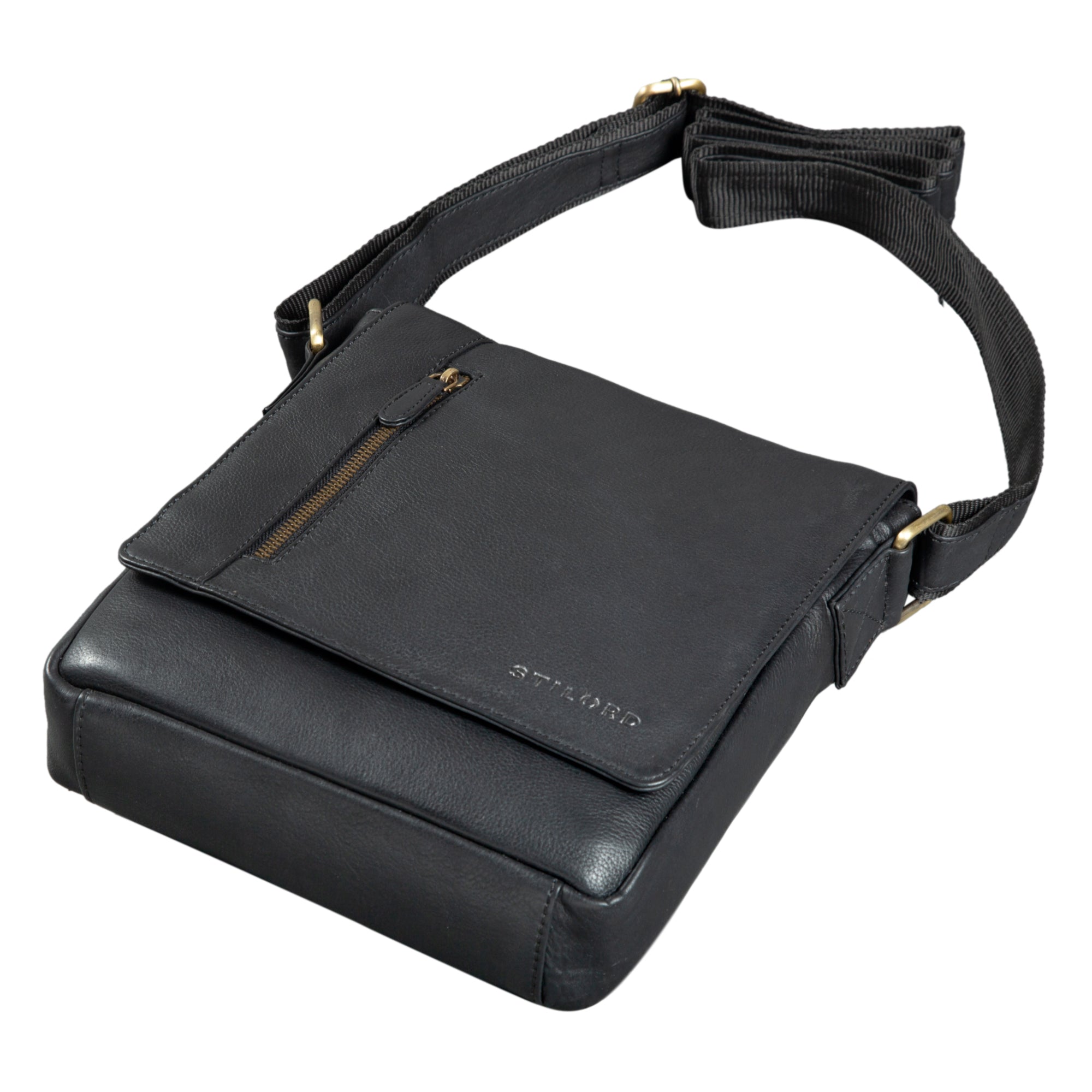 Herrentasche Leder mittel groß