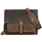 Leder Aktentasche klein Vintage