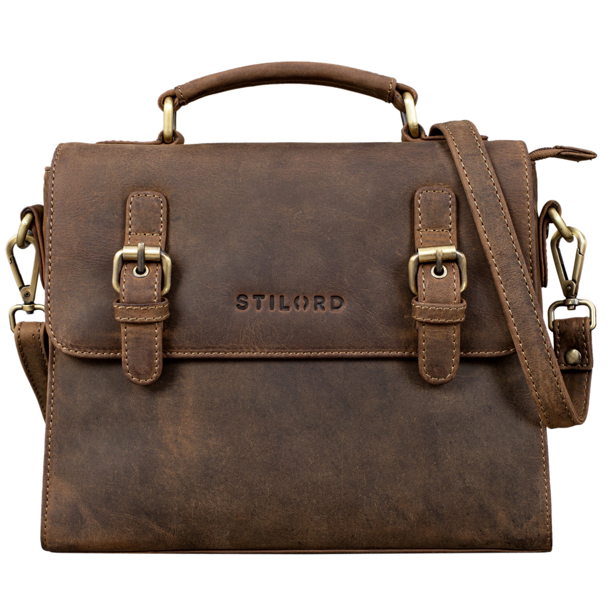Damentasche Leder klein Vintage