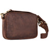 "Tamika" Leather Crossbody Bag for Women Wide Strap
