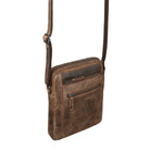 Vintage Herrentasche Ledertasche braun