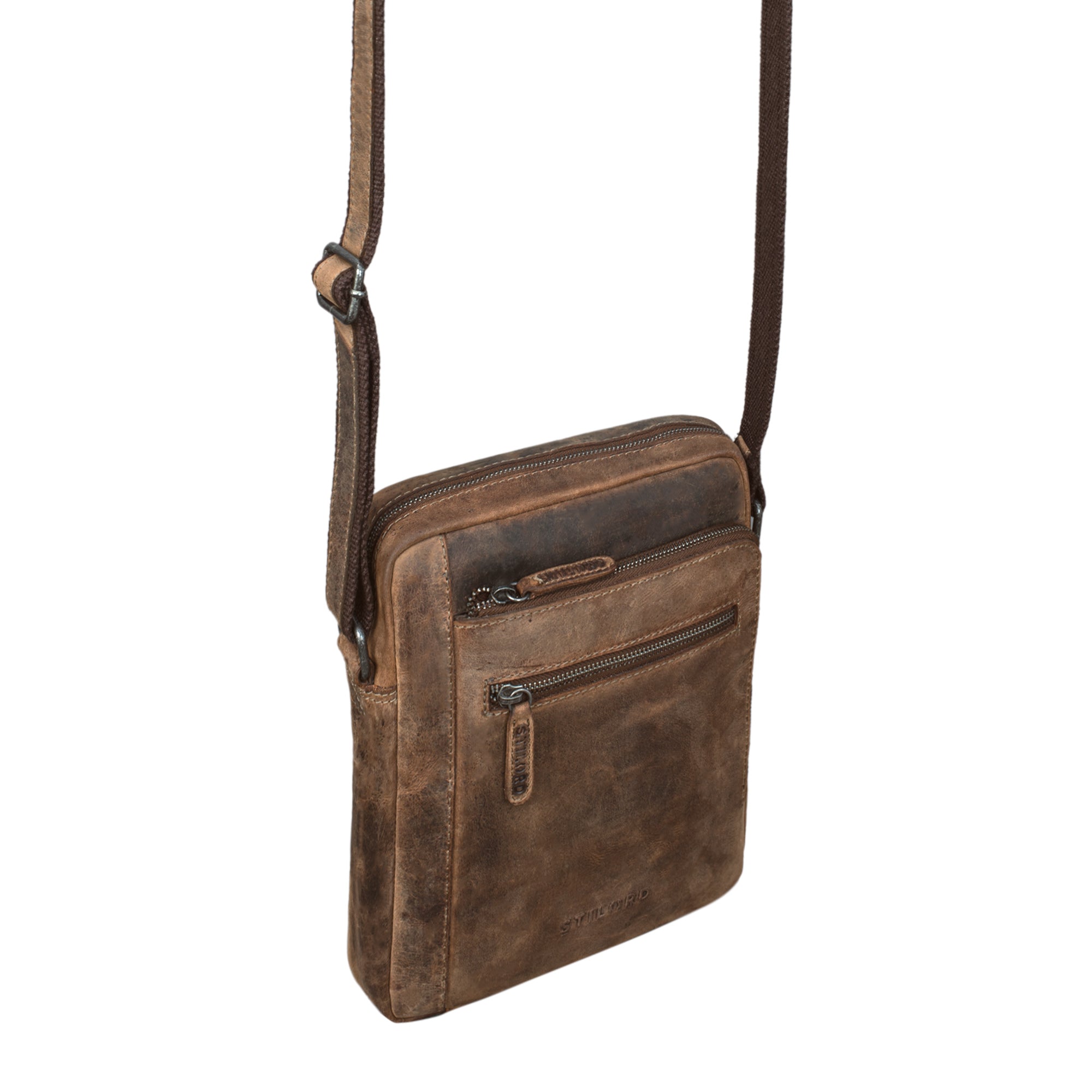 Vintage Herrentasche Ledertasche braun