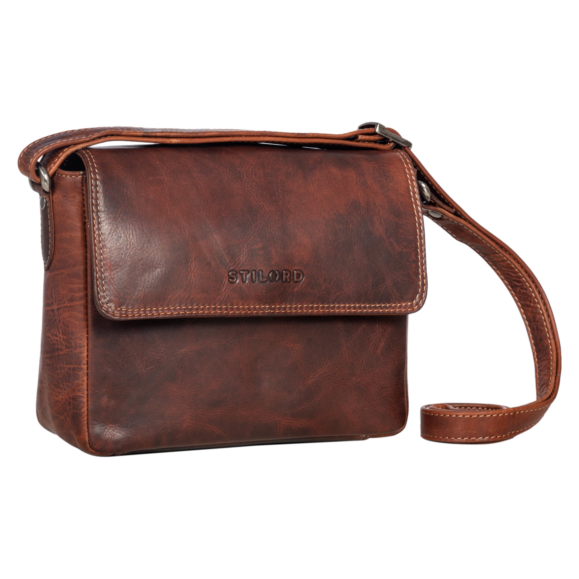 Schultertasche klein Leder Damen