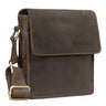 "Nate" Messenger Bag Leather Small