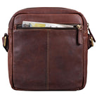 Vintage Ledertasche Damen braun