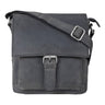 "Nevio" Leather Shoulder Bag Men