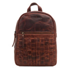 damen-rucksackhandtasche klein leder