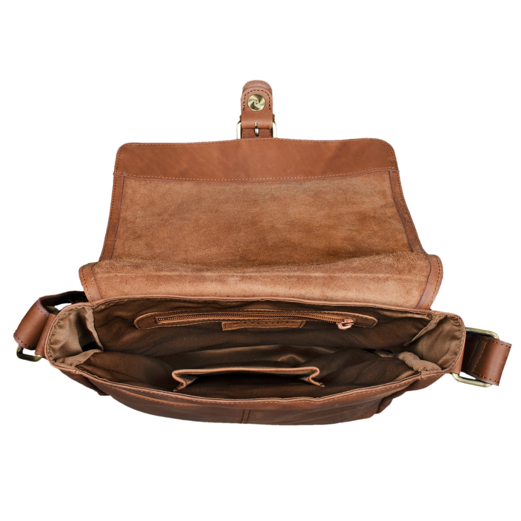 Herrentasche Schultertasche Leder klein