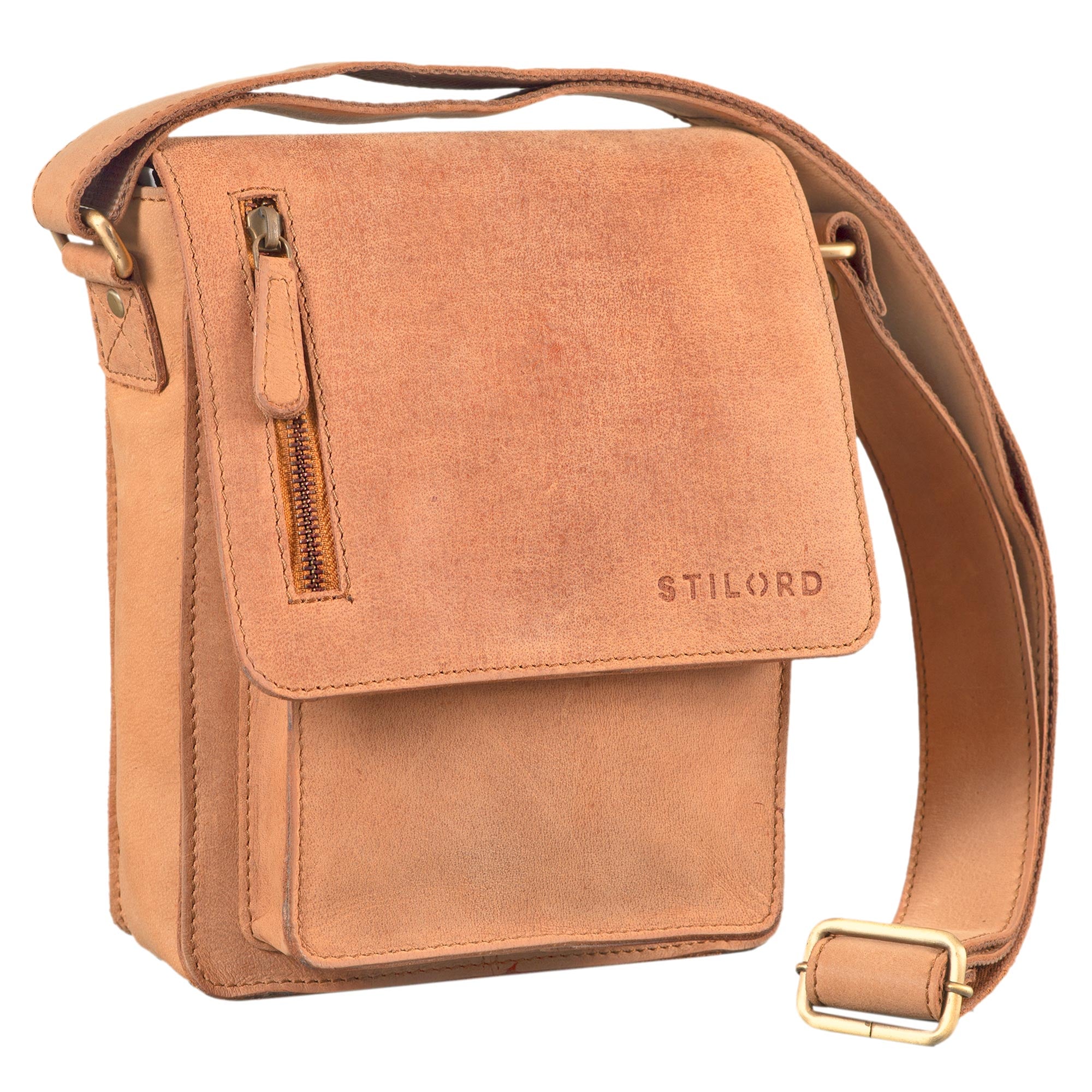 Messenger Bag Herren Leder klein