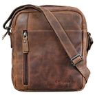 stilvolle Vintage Ledertasche Männer