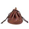 "Mikkel" Leather Pouch Bag Large