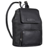 "Johanna" Small Leather Backpack Ladies Modern