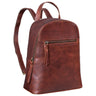 "Amira" Womens Backpack Purse Leather