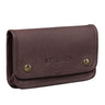 "Kingston" Leather Tobacco Bag Vintage