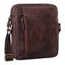 "Ashton" Small Leather Satchel Men