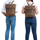 Ledertasche Rucksack