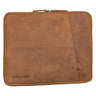 "Cannes" Vintage Leather Laptop Sleeve 15 15.6 16 Inch for Men