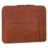 "Cannes" Vintage Leather Laptop Sleeve 15 15.6 16 Inch for Men