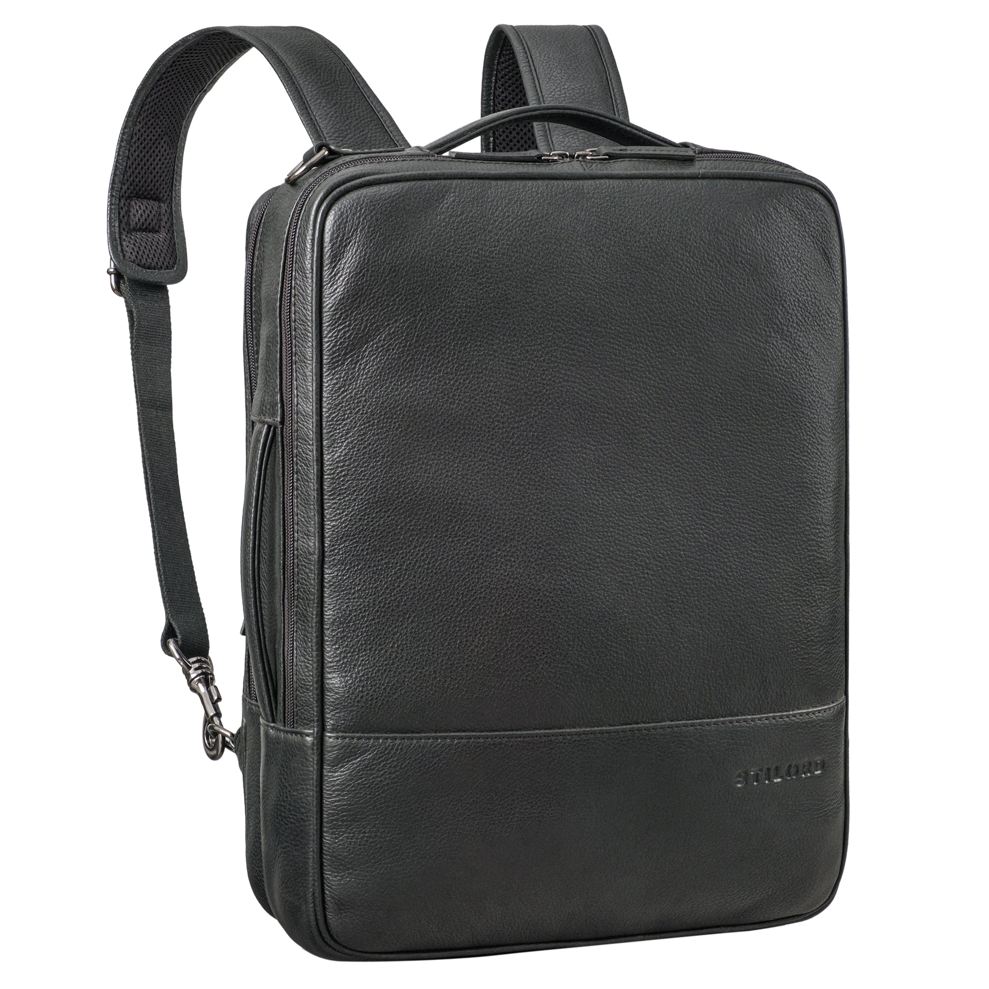 Herren Lederrucksack für 15.6 Zoll Laptops