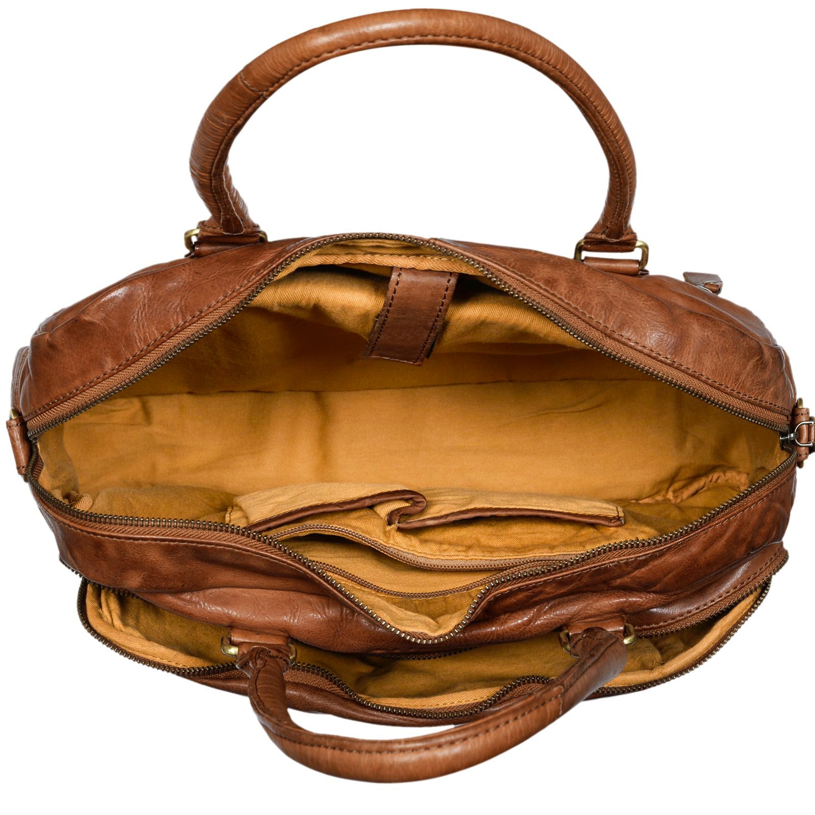 Vintage Ledertasche 13,3 Zoll Laptoptasche