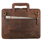Laptop Sleeve 14 Zoll Leder Herren braun