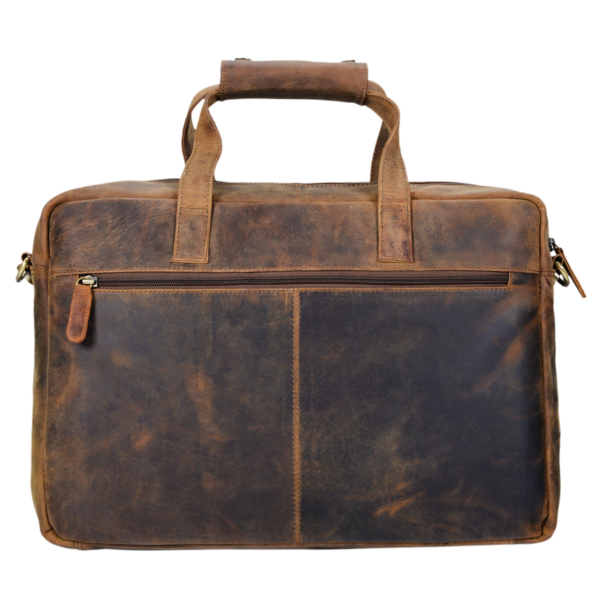 Vintage Ledertasche für Laptop 15.6"