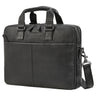 "Oslo" Leather Laptop Bag for Men - Double 15.6, 17, 18 Inch Laptop Compartment