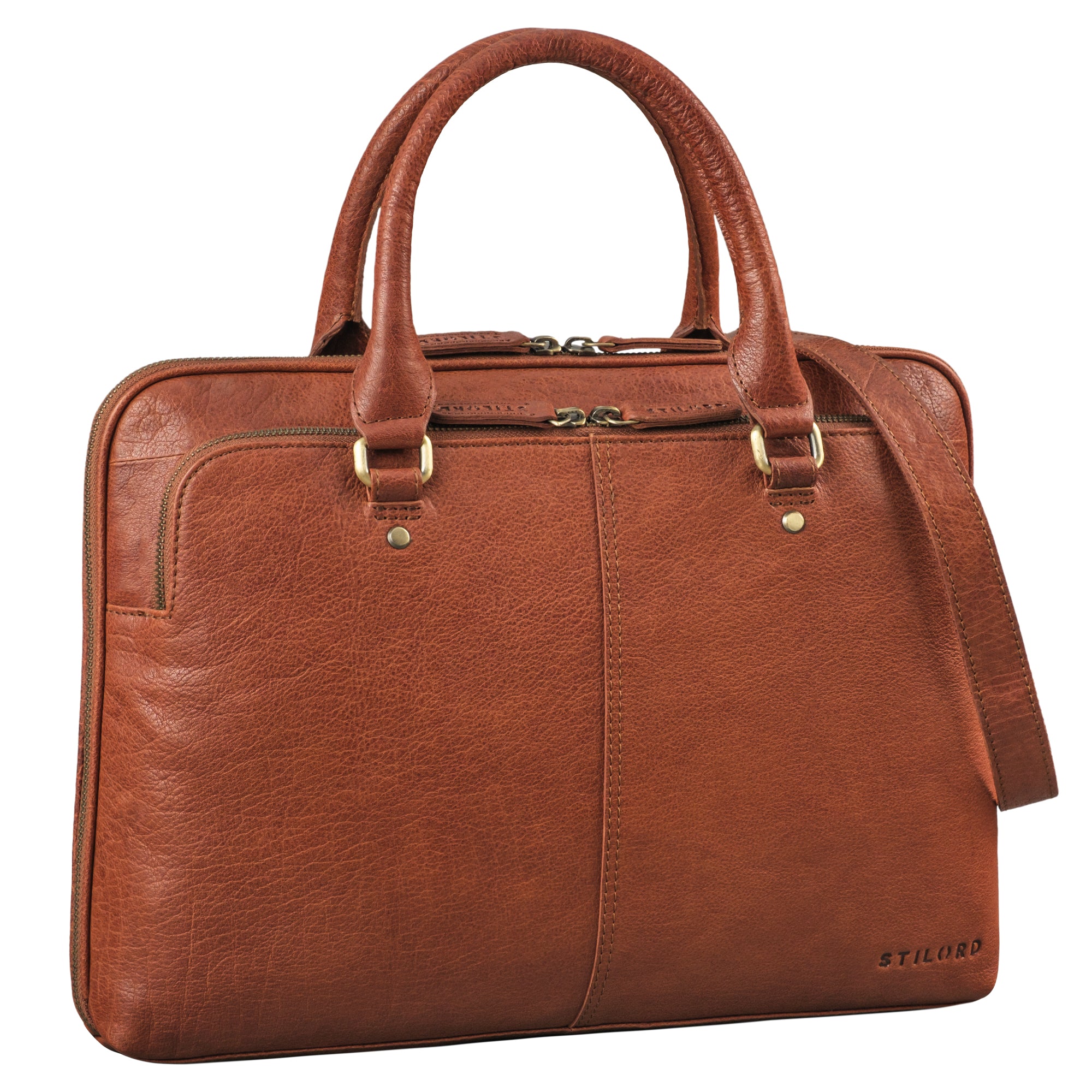Laptoptasche für Damen aus Leder