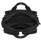 Schwarze Aktentasche Leder