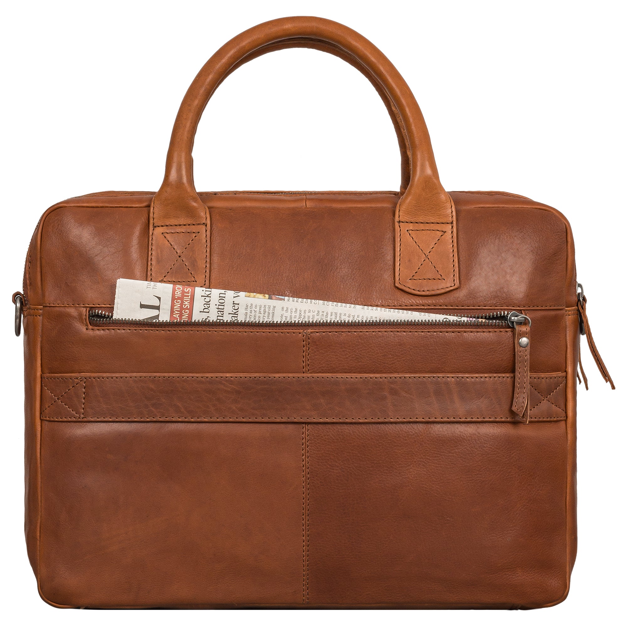Laptoptasche und Macbooktasche aus echtem Leder für Büro