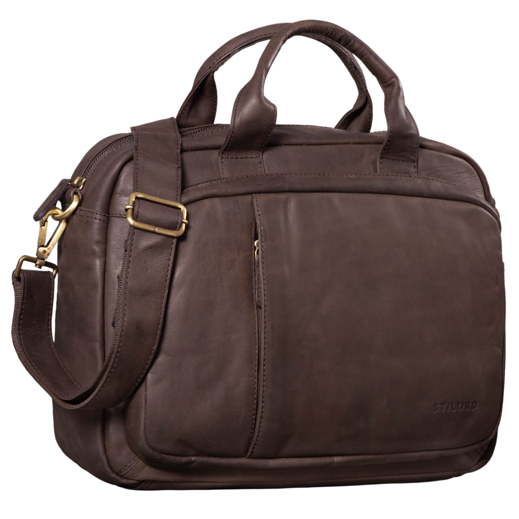 Echtleder Laptoptasche Vintage
