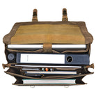 Aktentasche Lehrer Leder Vintage