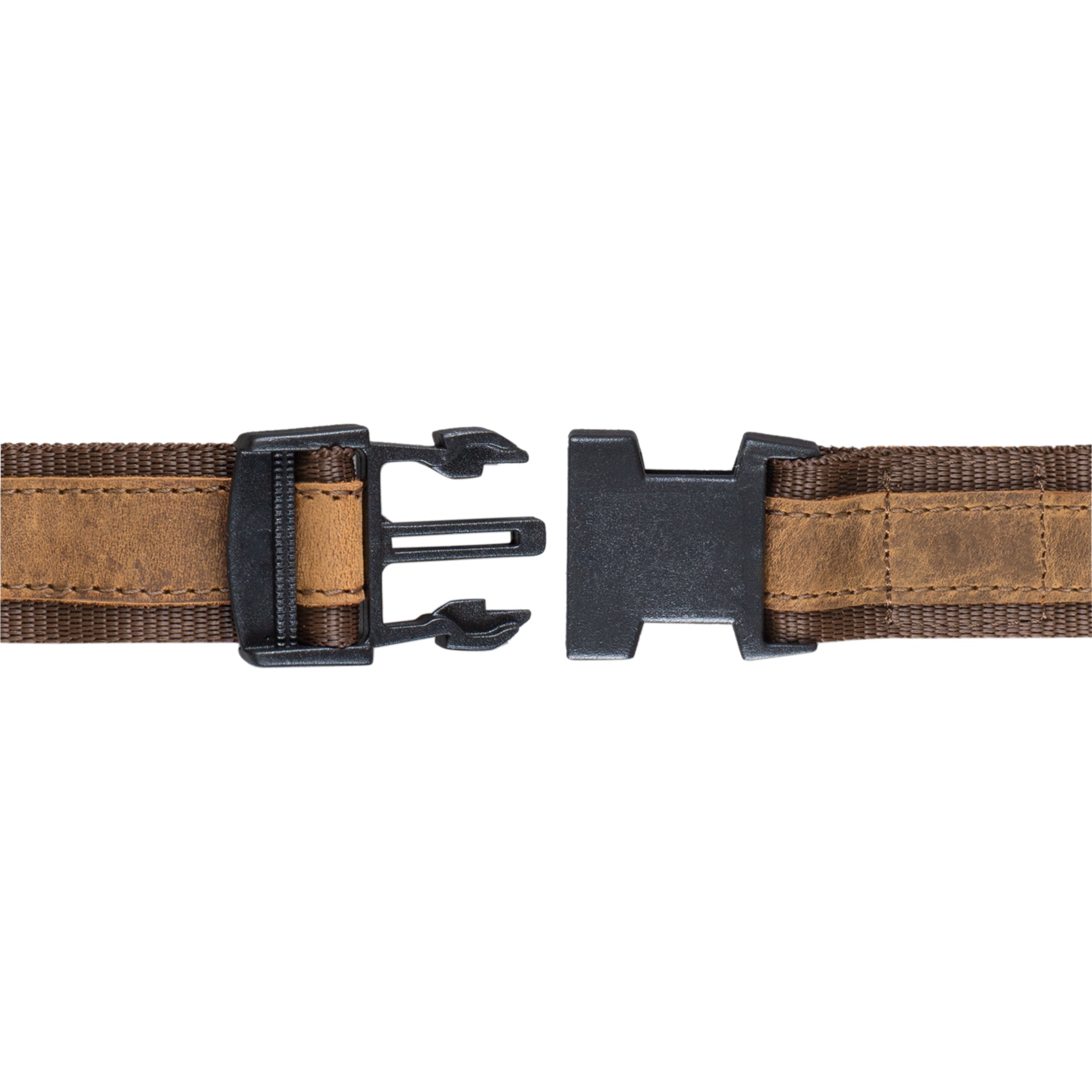 Gürteltasche braunes Leder