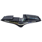 Schwarze Brieftasche für Männer Leder